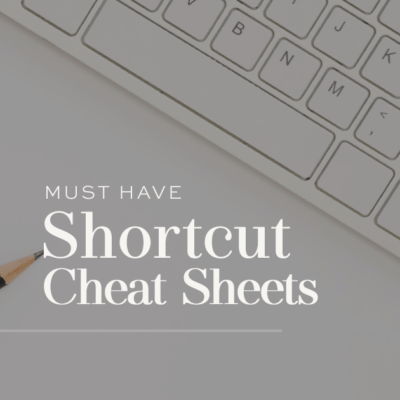 The Best Keyboard Shortcut Cheat Sheets You Need to Know