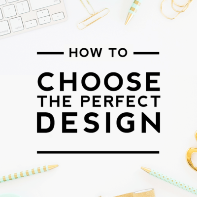 How to choose the perfect website or blog design?